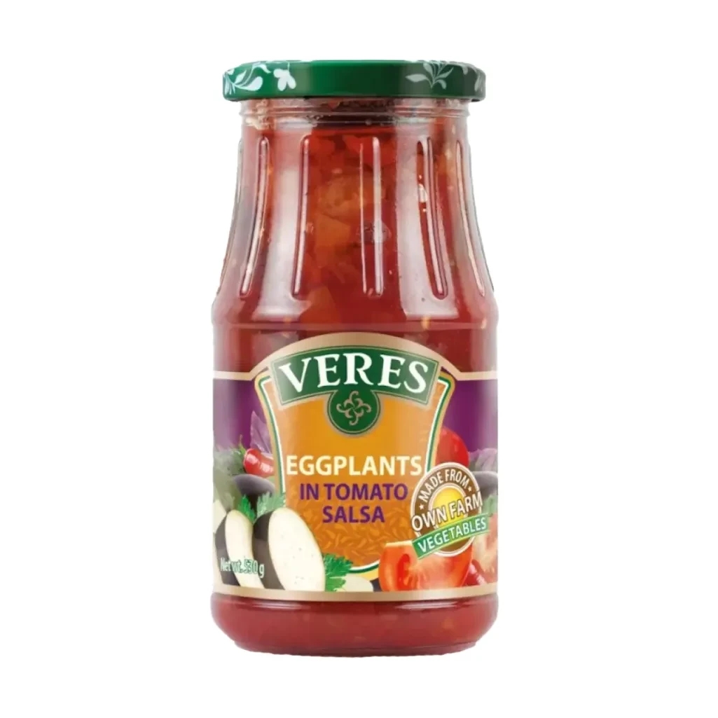 VERES EGGPLANTS TOMATO SALSA 500G