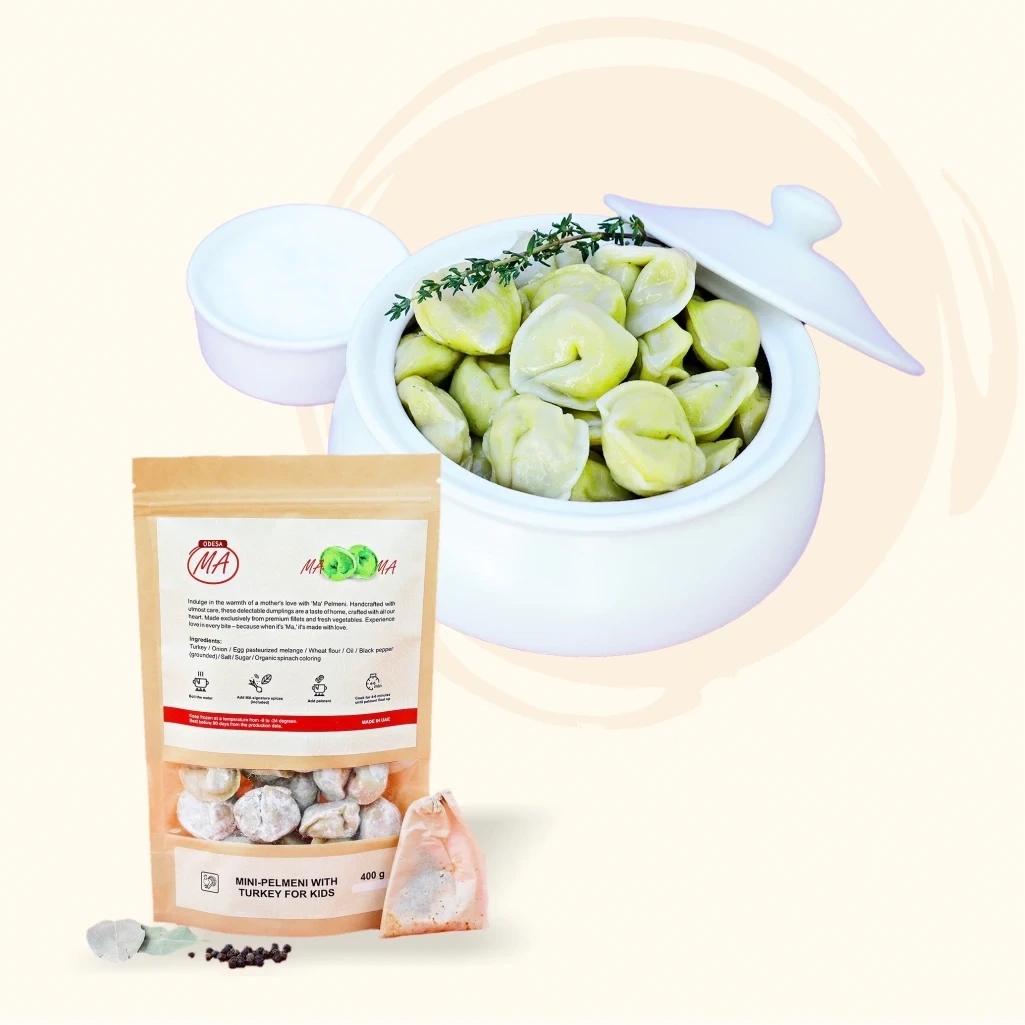 Pelmeni with turkey for kids 400 g