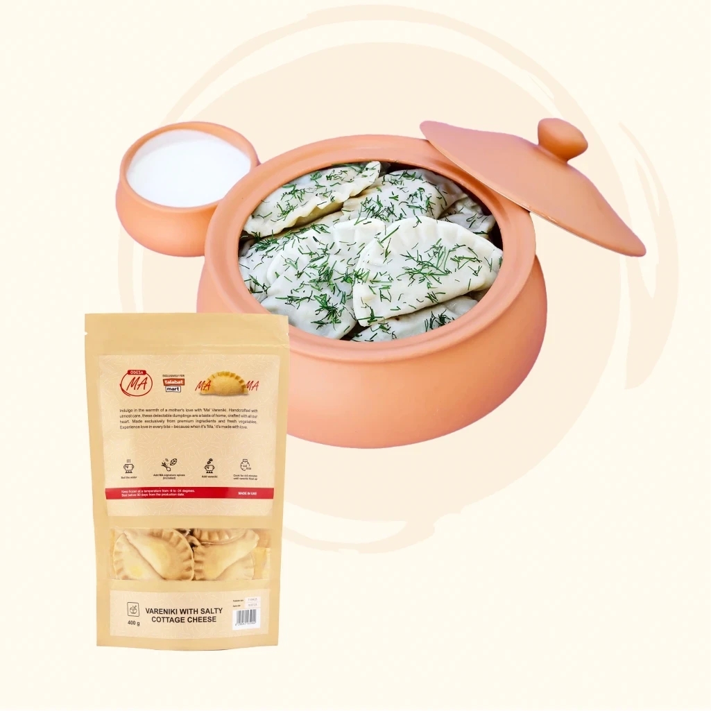 Vareniki with salty cottage cheese 800 g