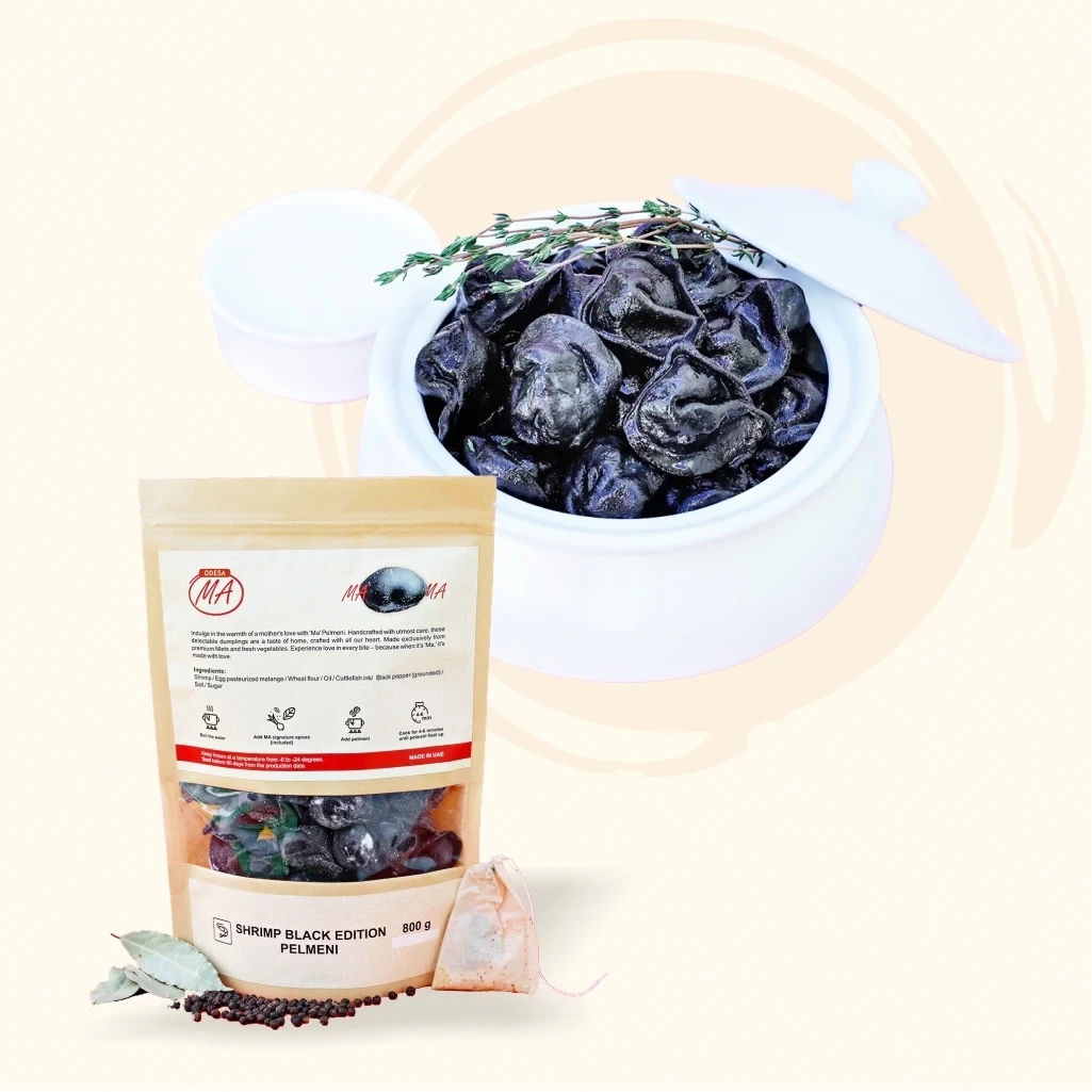 Shrimp Black edition pelmeni 800 g