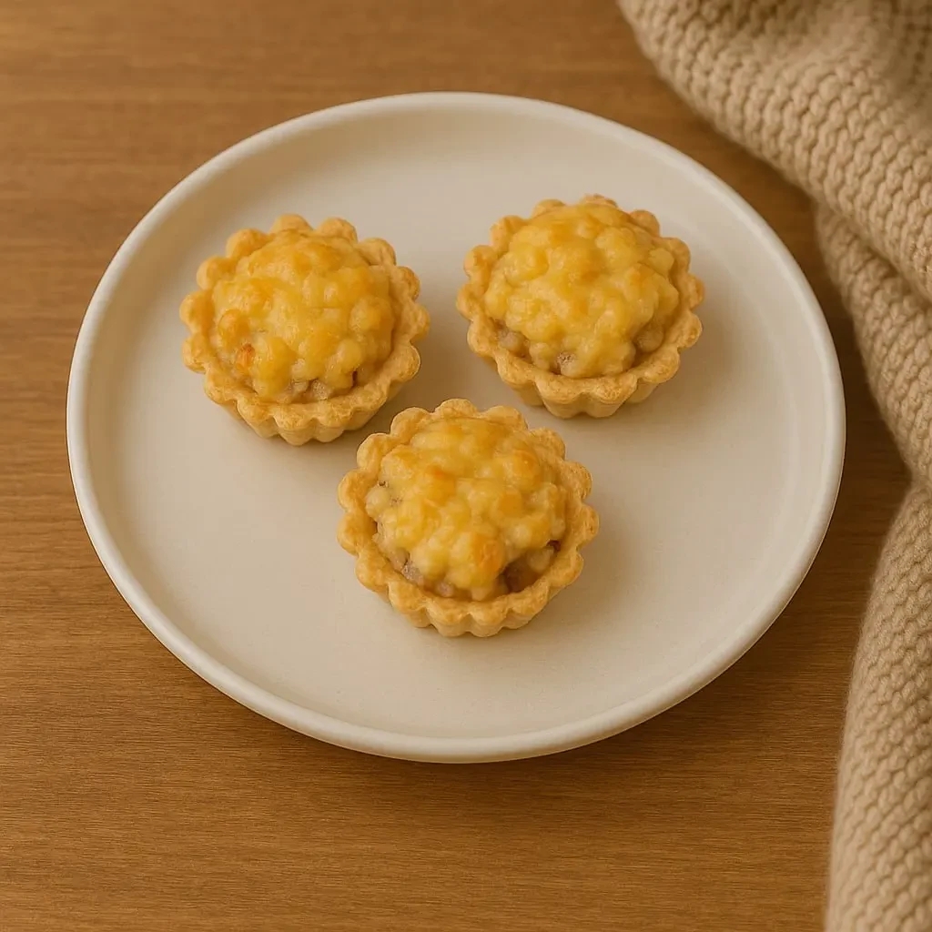 Киш с курицей и грибами и сыром