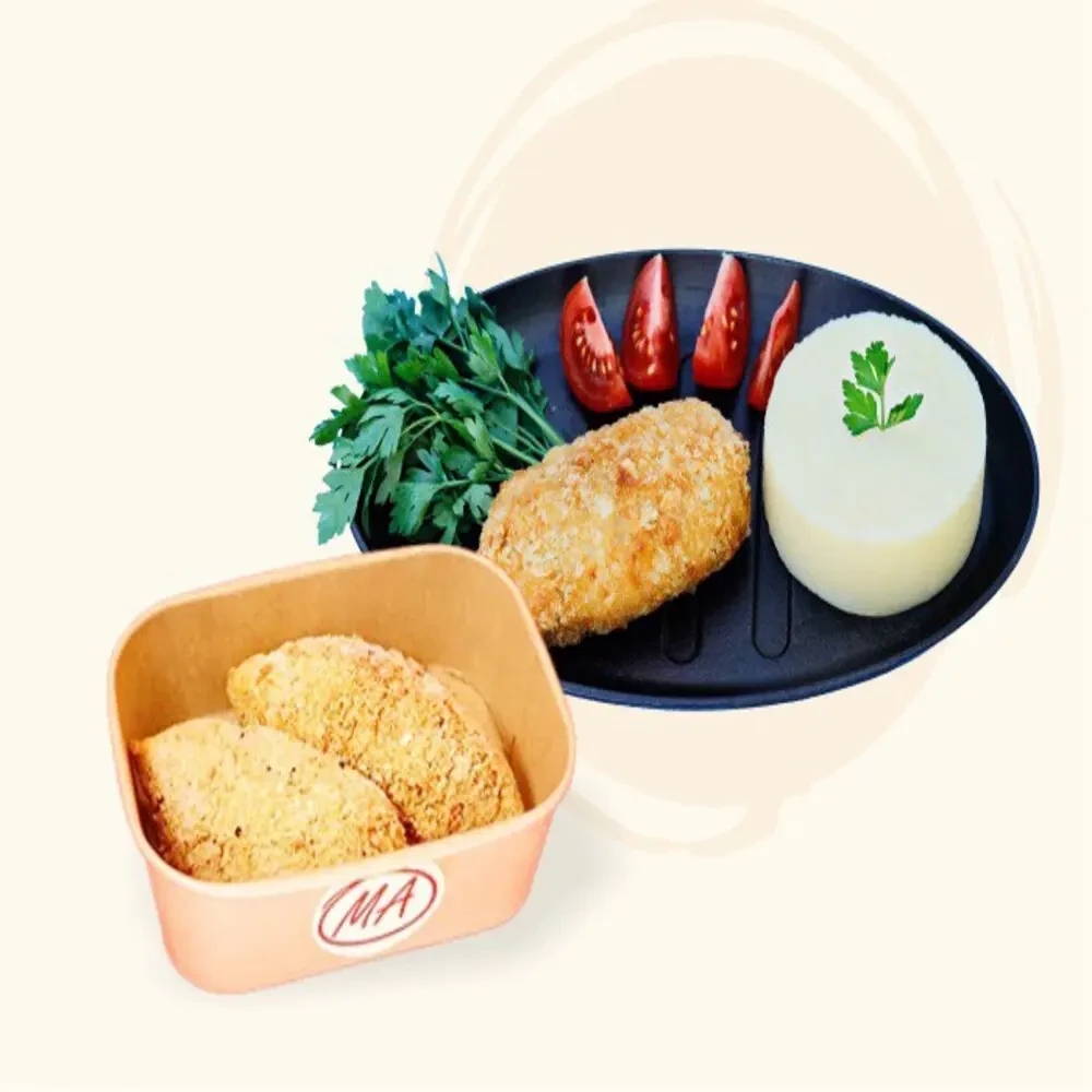 Замороженные куриные котлеты по-Киевски (2 шт)