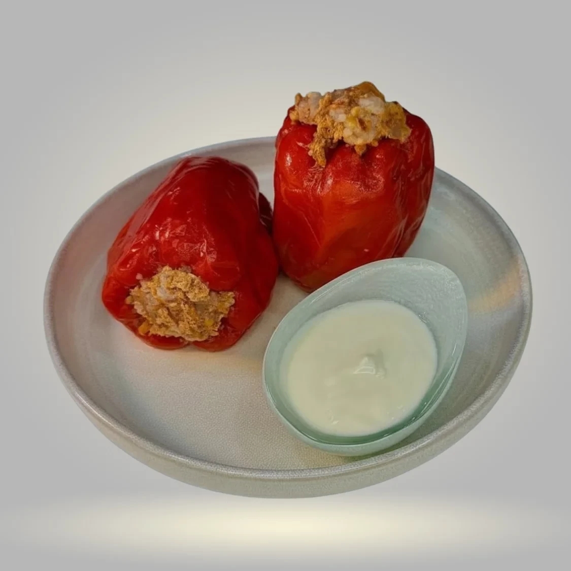 Stuffed Peppers (Chicken & Beef)